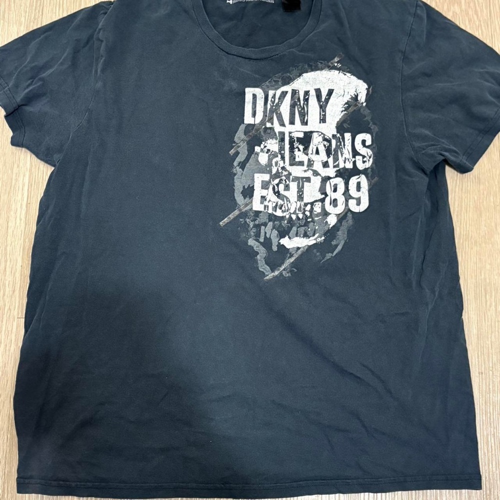 DKNY Dark Blue Graphic Tee